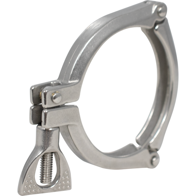 Stainless - 3 in. T.C. Clamp - 3 Piece