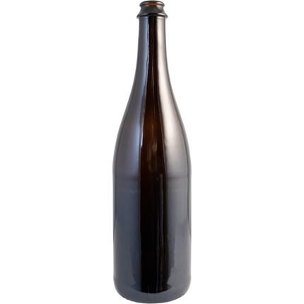 Bottles - 750ml Amber Champagne/Belgian Style - Case of 12 - PLACEHOLDER