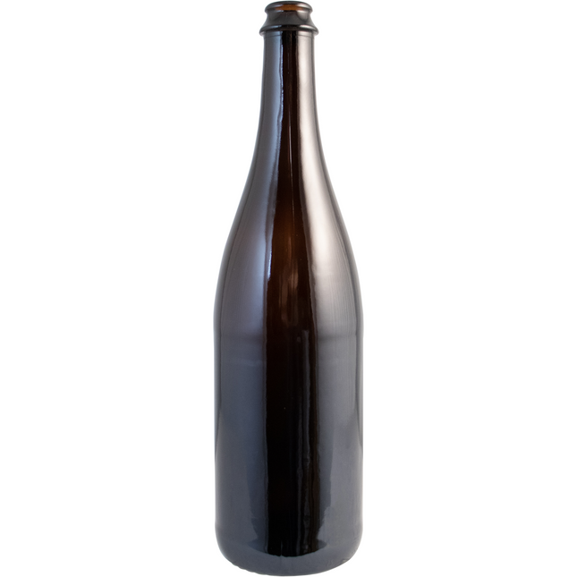Bottles - 750ml Amber Champagne/Belgian Style - Case of 12 - PLACEHOLDER