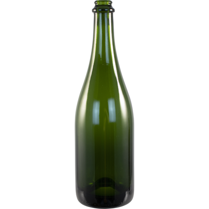 750mL Green Champagne Bottles, Punted - PLACEHOLDER