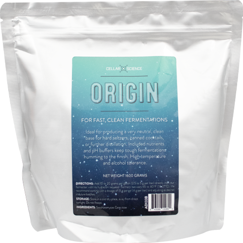 CellarScience - Dry Yeast - ORIGIN Seltzer / Distillers Yeast - PLACEHOLDER