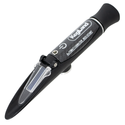 Saber Waterproof Portable Refractometer with ATC & LED Light