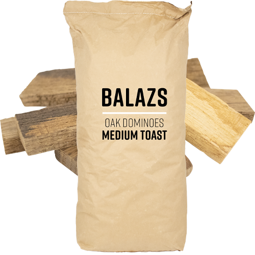 Balazs - Oak Dominoes - Medium Toast (5 x 2.5x 1 cm) - PLACEHOLDER