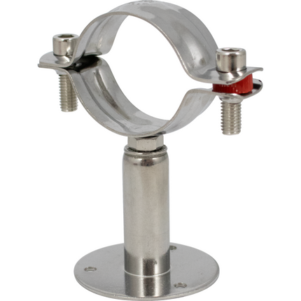 Stainless - 2 in. DIN50 - Pipe Bracket Hanger Clamp