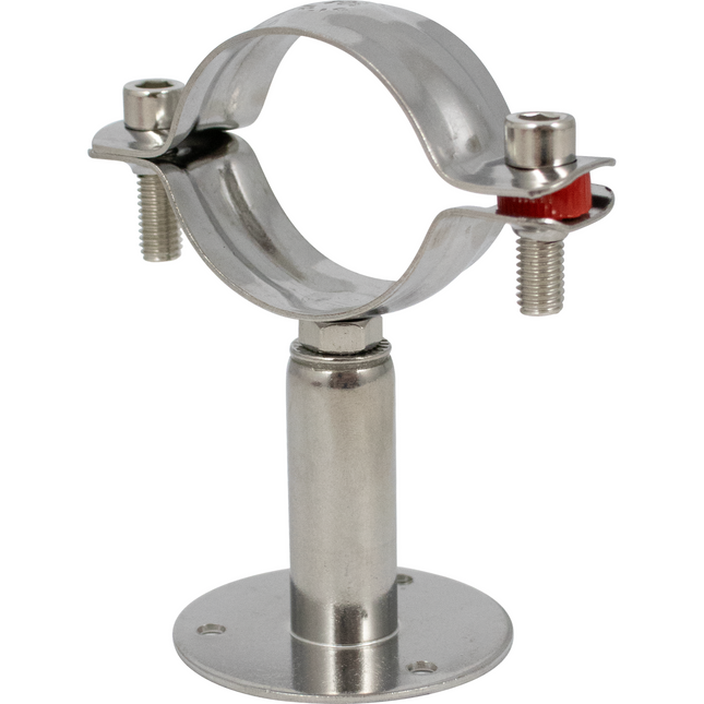 Stainless - 2 in. DIN50 - Pipe Bracket Hanger Clamp