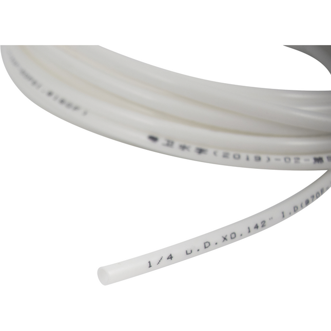PE Water Line Tubing - 5/32 in (4 mm) ID x 1/4 in (6.35 mm) OD - 10m Roll (33 ft)