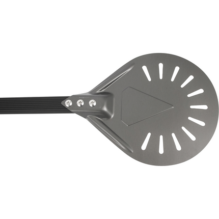 Perforated Pizza Peel - Round Spinner Tool - 8 in.