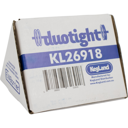 Duotight In-Line Plastic Regulator w/ Integrated Pressure Gauge (0-150 psi) - 6.35 mm