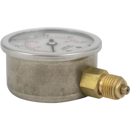 Replacement Pressure Gauge for Wine Plate Filter W/ Noryl Plates