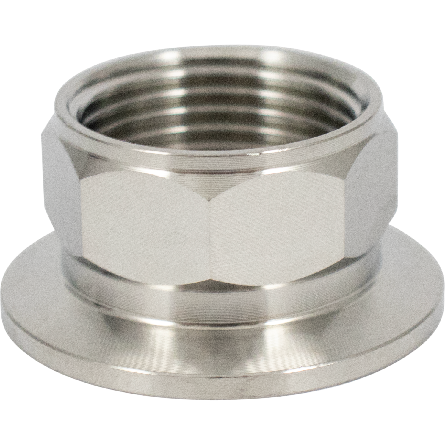 Raccord Tuyauterie Alimentaire Connecteur TC à Trois Colliers De Serrage De 2,5 Cm Avec Filetage Raccord Inox 304 Miroir Poli Raccord Tuyauterie Alimentaire Connecteur TC à Trois Colliers De Serrage De 2,5 Cm Avec Filetage Raccord Inox 304 Miroir Poli