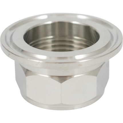 Stainless - 1.5 in. T.C. x 1 in. BSPT Female