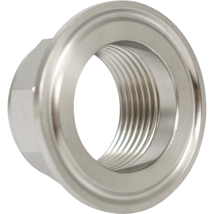 Stainless - 1.5 in. T.C. x 1 in. BSPT Female