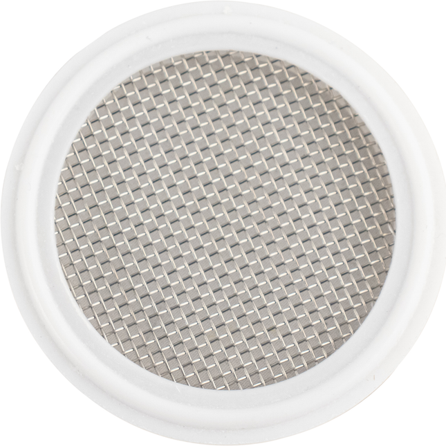 T.C. Clamp Gasket w/ Stainless Mesh Screen (2 in.) - 16 Mesh