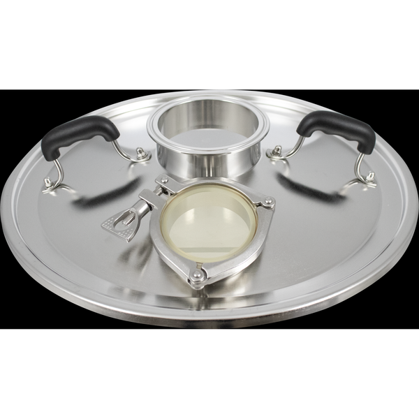 Pro Sight Glass Distillation Lid | Steam Condenser Lid | BrewZilla | DigiBoil | 65L