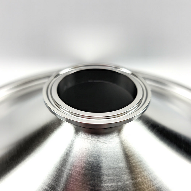 AlcoEngine - Stainless Distillation Dome Lid for 35L BrewZilla/Digiboil (2 in. T.C.)