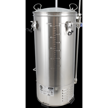 BrewZilla All Grain Brewing System | Gen 4.1 | Integrated Pump | Includes Wort Chiller | WiFi | Bluetooth | RAPT | 35L | 9.25G | 220V - Open Box