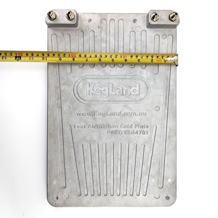 KegLand Cast Aluminum Cold Plate - 2 Lines
