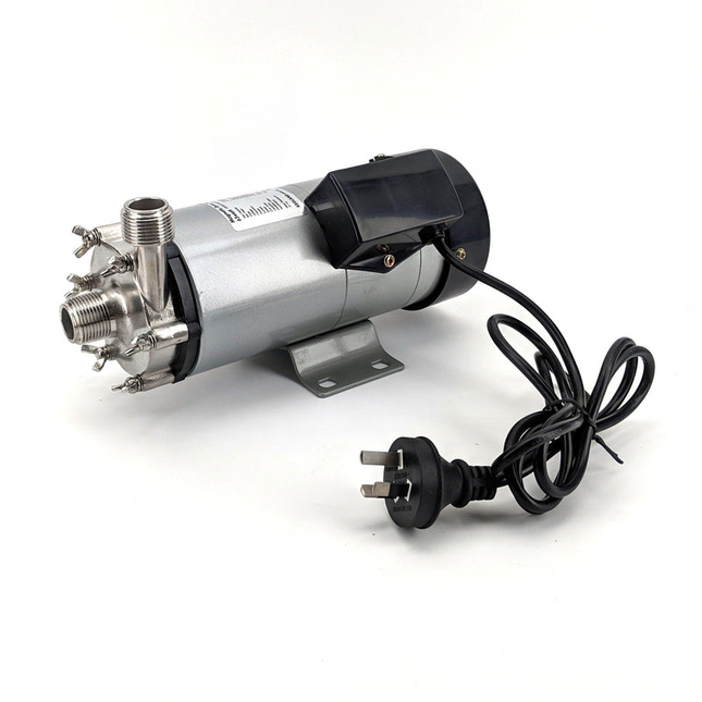 KegLand MKII Magnetic Drive Pump | Center Inlet Pump Head | Stainless Steel | 13.5 GPM | 65 Watt - Used