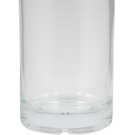 750ml High Flint/Clear Jersey Farro Glass Spirit Bottle, Round - Case of 12 - PLACEHOLDER