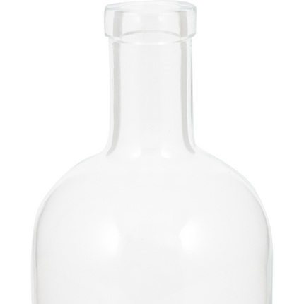 750ml High Flint/Clear Oregon Farro Glass Spirit Bottle - Case of 12 - PLACEHOLDER