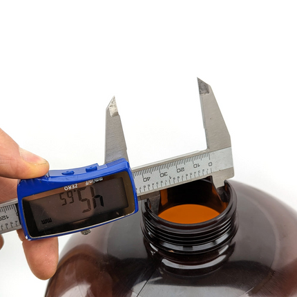 Oxebar 20L Amber PET Keg - w/ Silicone Dip Tube & Filter, PRV, Carbonation Caps)