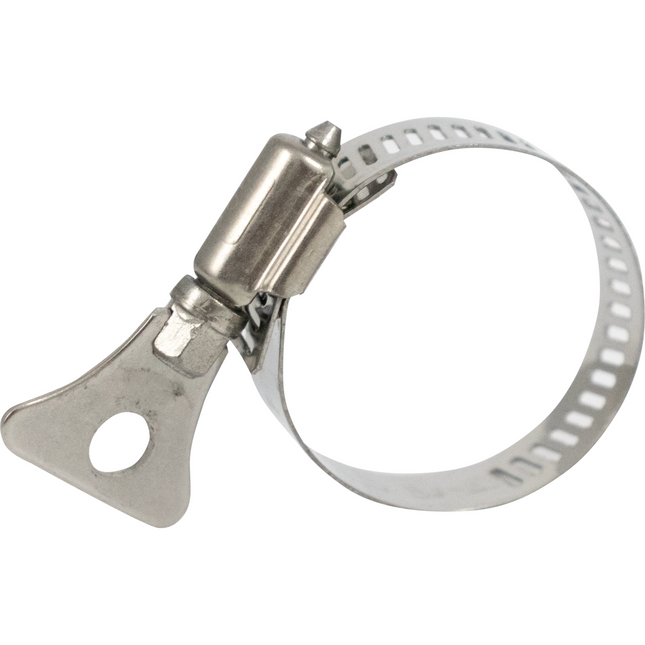 Stainless Steel Butterfly Hose Clamp - 21-38mm - 0.8-1.5 in.