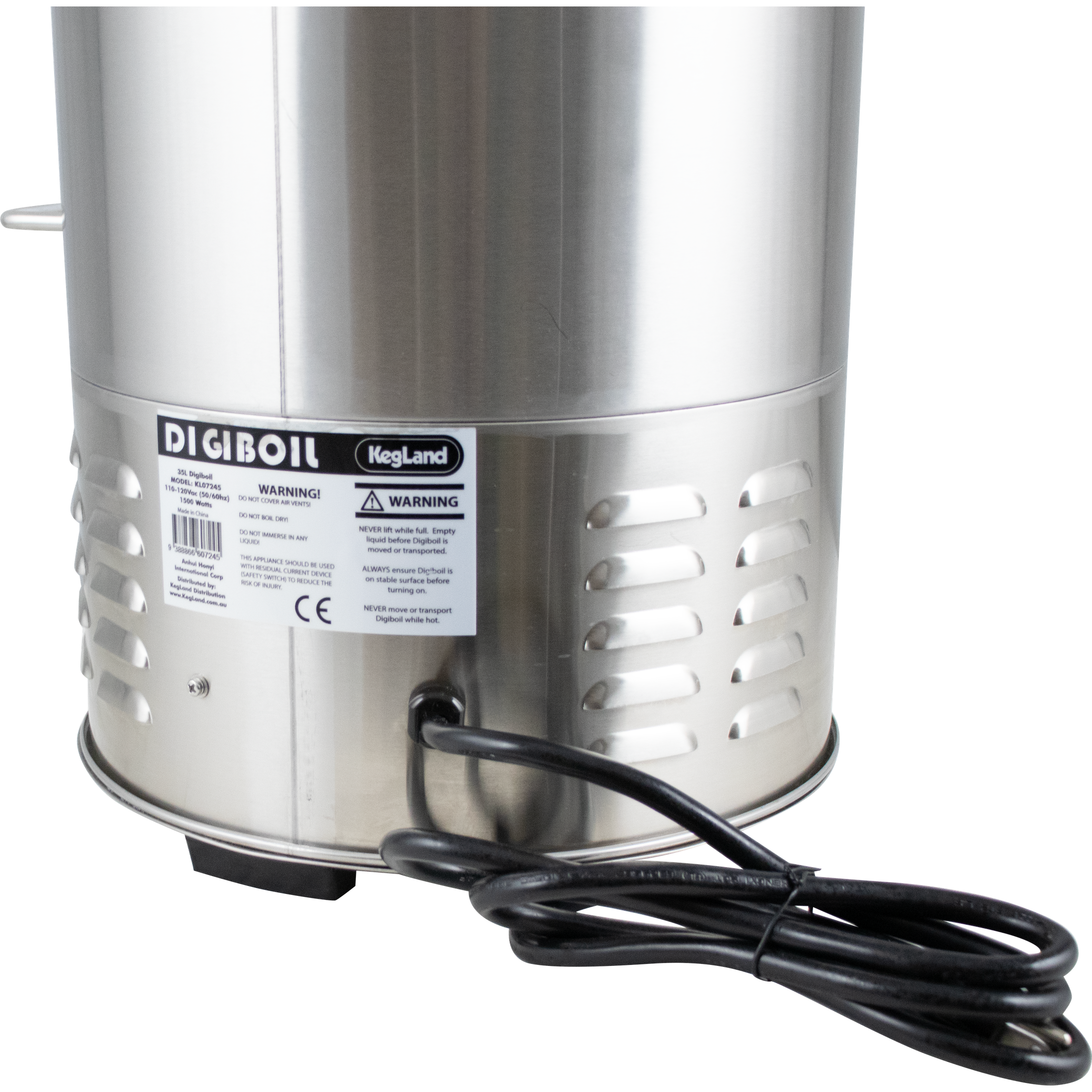 DigiBoil Electric Kettle | Gen 2 | 35L | 9.25G