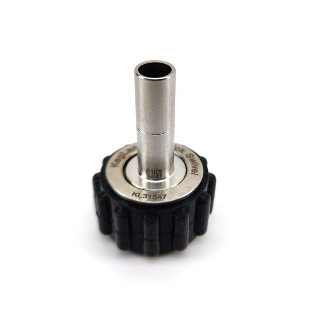 Quick Swivel Connector - Straight Barb - 9.5mm (3/8) - Duotight Compatible - Complete w/ Nut & O-ring