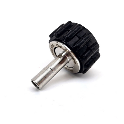 Quick Swivel Connector - Straight Barb - 8mm (5/16) - Duotight Compatible - Complete w/ Nut & O-ring