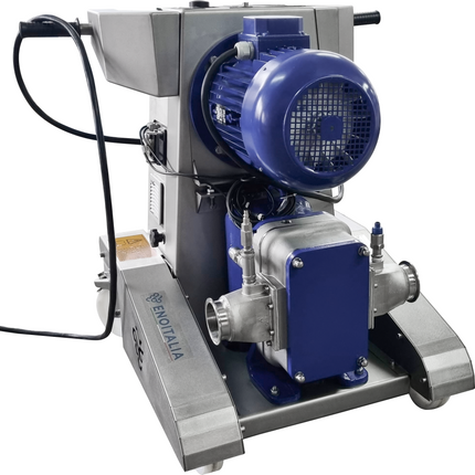 EnoItalia - Lobe Rotor Eurofill Pump - Automatic Control Panel and Motorized Collection Bin (Receiving Hopper) - PLACEHOLDER