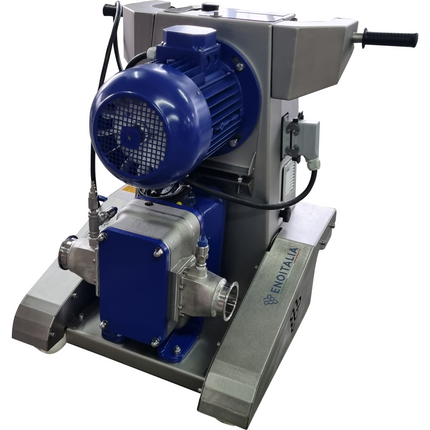 EnoItalia - Lobe Rotor Eurofill Pump - Automatic Control Panel and Motorized Collection Bin (Receiving Hopper) - PLACEHOLDER