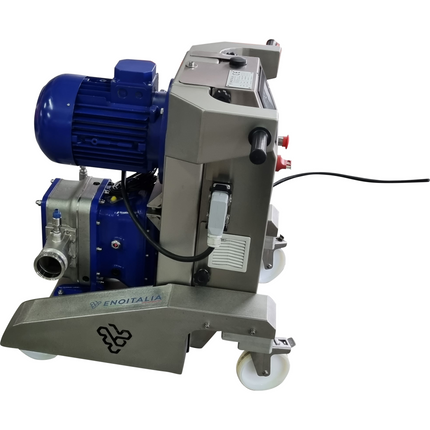 EnoItalia - Lobe Rotor Eurofill Pump - Automatic Control Panel and Motorized Collection Bin (Receiving Hopper) - PLACEHOLDER