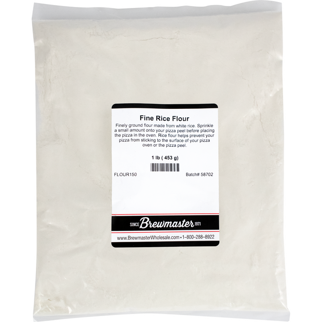 Fine Rice Flour - Pizza Slide - 1 lb