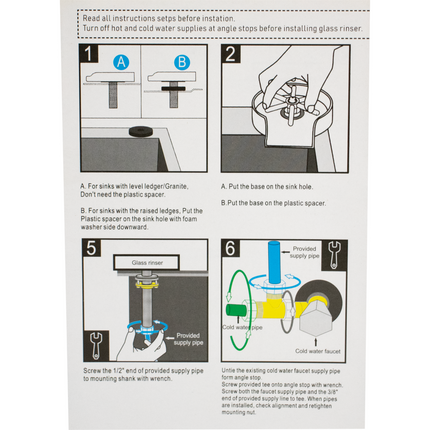 KegLand - Auto Glass Rinser - Stainless Steel
