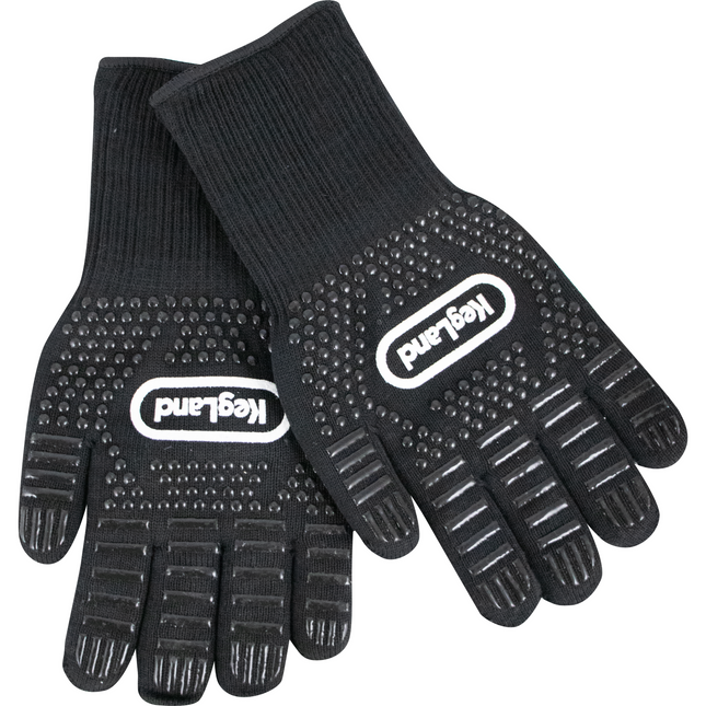 KegLand High Heat Resistant Gloves - HIZO Oven Mitts - Medium