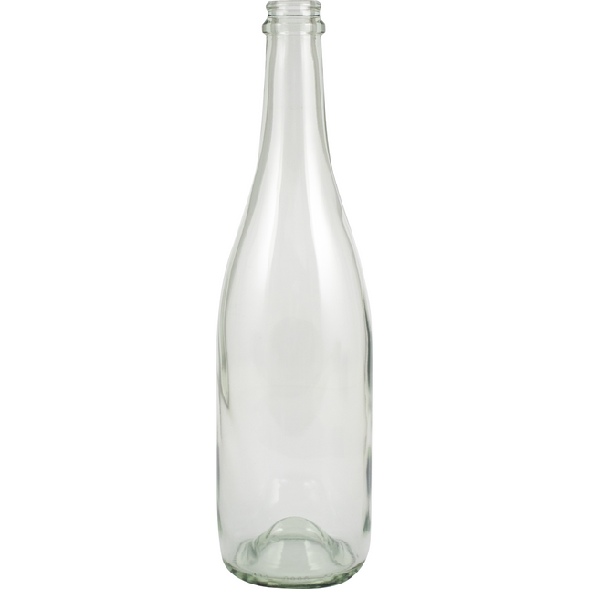 750mL Flint/Clear Farro Glass Champagne Bottles, Punted - PLACEHOLDER