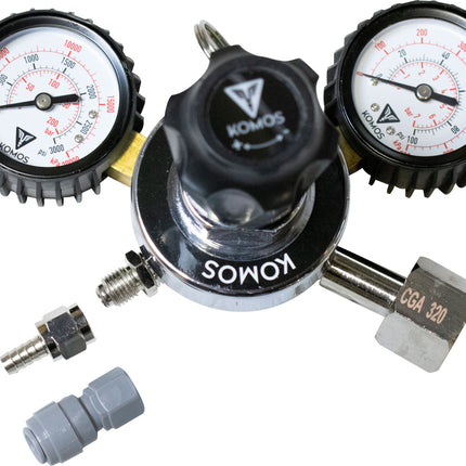 Komos V2 Deluxe Kegerator with Stainless Tower and NukaTap Faucets - PLACEHOLDER