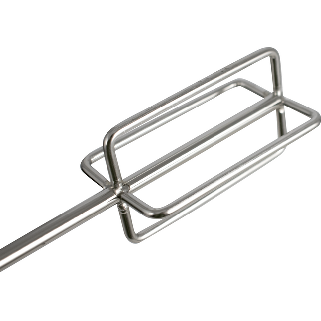 Premium Stainless Steel Drill Powered Mash Stirrer & Mixer - 1/4 in. Hex Drive