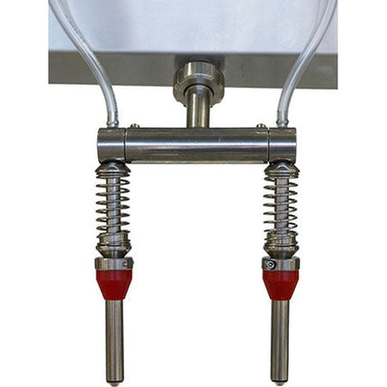 EnoItalia Wine Bottle Filler (Professional) - 6 Spout on Cart with Pump and Float Switch - 110V - PLACEHOLDER