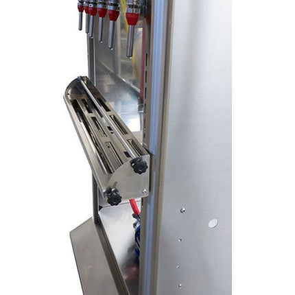 EnoItalia Wine Bottle Filler (Professional) - 6 Spout on Cart with Pump and Float Switch - 110V - PLACEHOLDER