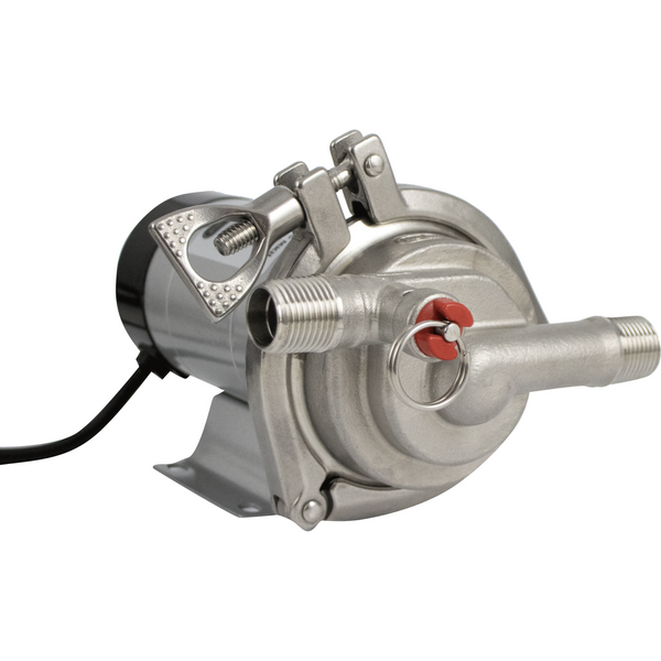 KegLand MKII Magnetic Drive Pump | Inline Pump Head | Stainless Steel | 5 GPM | 25 Watt