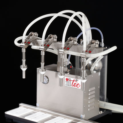 ILTEC Ultrafiller 4 - Vacuum Bottle Filler - 4 Spout (Pneumatic)