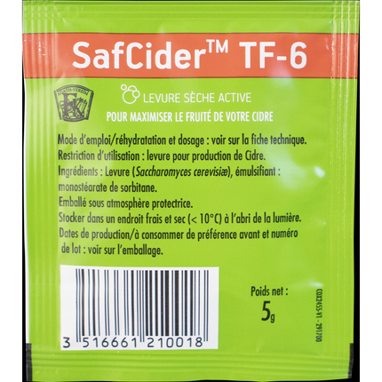Fermentis Dry Yeast - Safcider TF-6 - PLACEHOLDER
