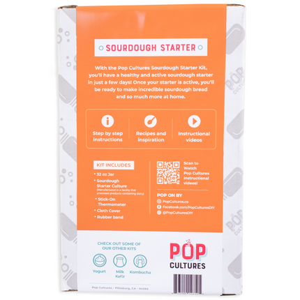 Pop Cultures - Sourdough Starter Kit