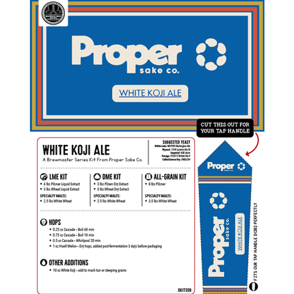 Kit (Extract) - White Koji Ale - Proper Sake - PLACEHOLDER