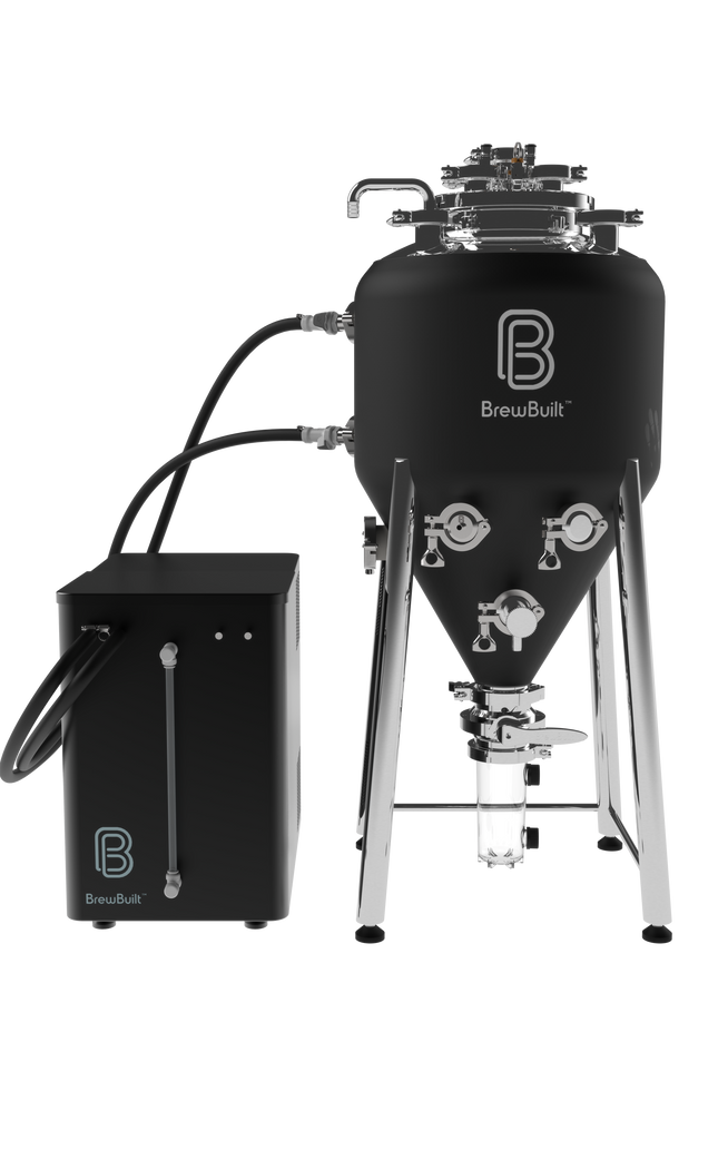 BrewBuilt® X3 Jacketed Uni Conical Fermenter | Premium Chilling Package | IceMaster Max 2