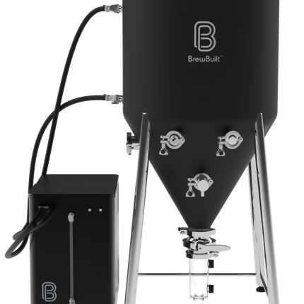 BrewBuilt® X3 Jacketed Uni Conical Fermenter | Premium Chilling Package | IceMaster Max 2