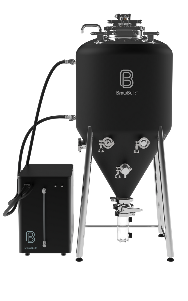 BrewBuilt® X3 Jacketed Uni Conical Fermenter | Premium Chilling Package | IceMaster Max 2