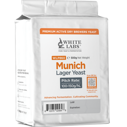 White Labs Yeast - Dry Yeast - Munich Lager Yeast - PLACEHOLDER