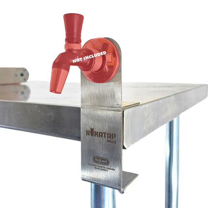 NukaTap Mini Faucet - Horizontal Clamp On Assembly